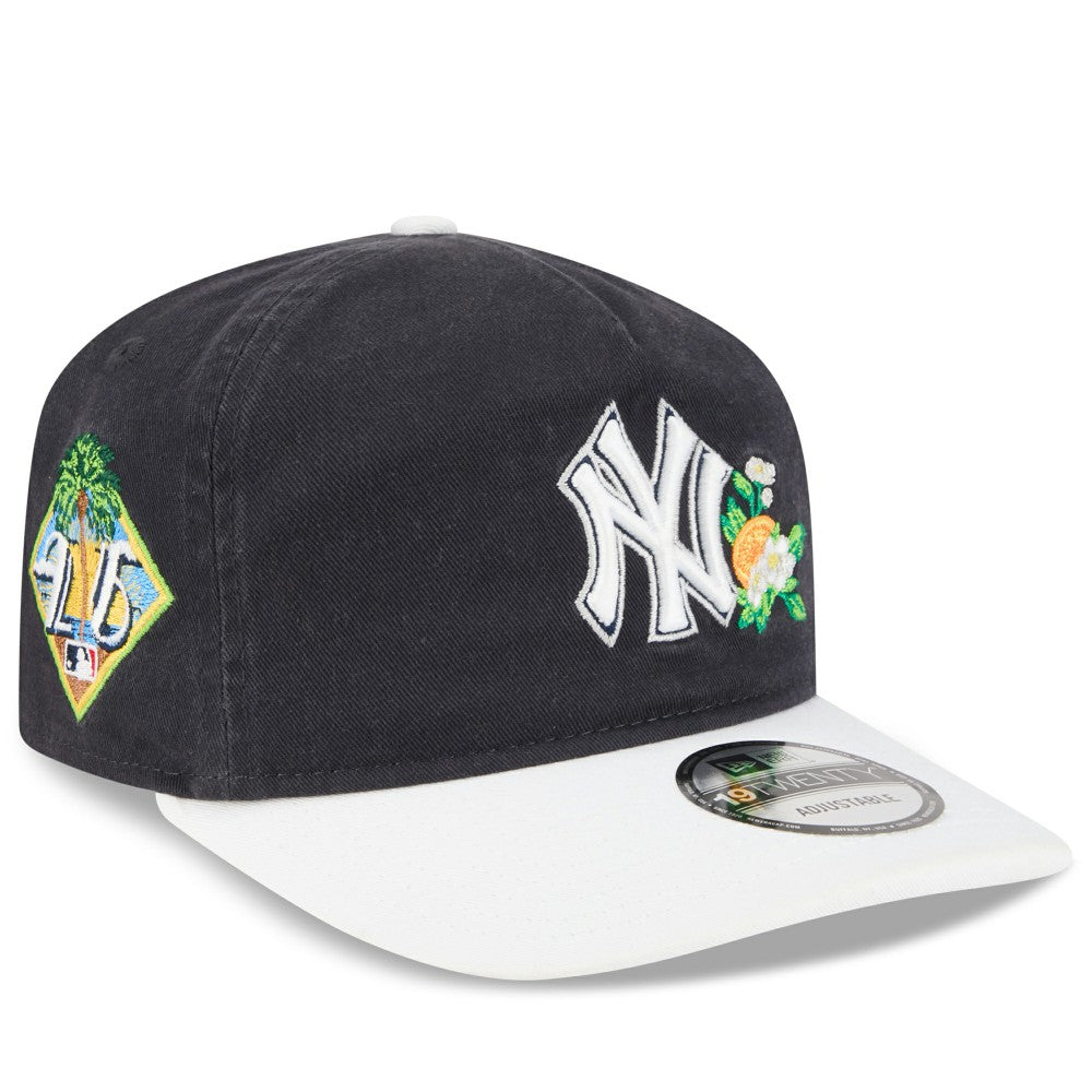 New York Yankees New Era Youth 2026 Spring Training 19TWENTY Adjustable Hat - Navy/White Hats