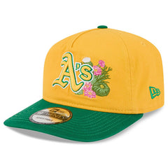 Athletics New Era Youth 2026 Spring Training 19TWENTY Adjustable Hat - Gold/Green Hats