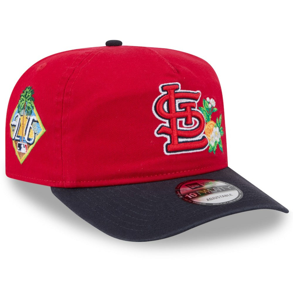 St. Louis Cardinals New Era Youth 2026 Spring Training 19TWENTY Adjustable Hat - Red/Navy Hats
