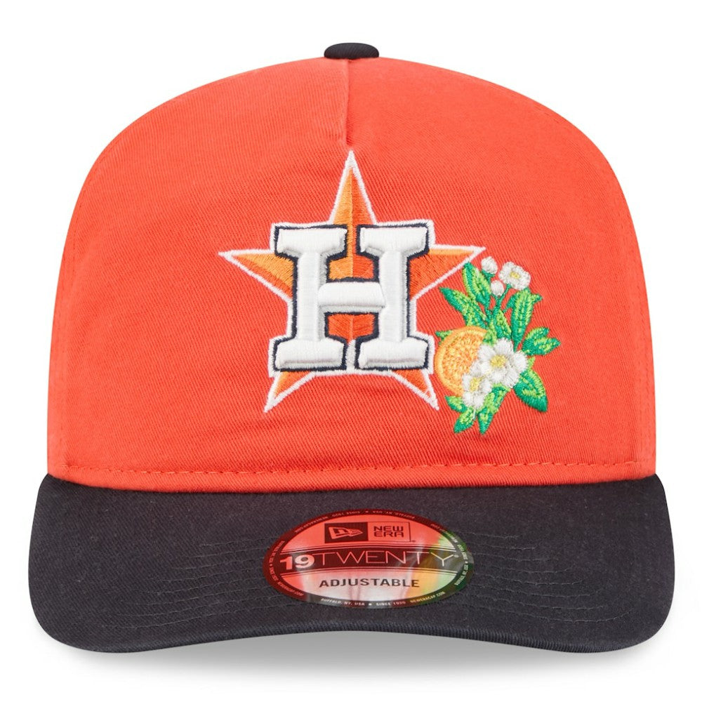 Houston Astros New Era 2026 Spring Training 19TWENTY Adjustable Hat - Orange/Navy Hats