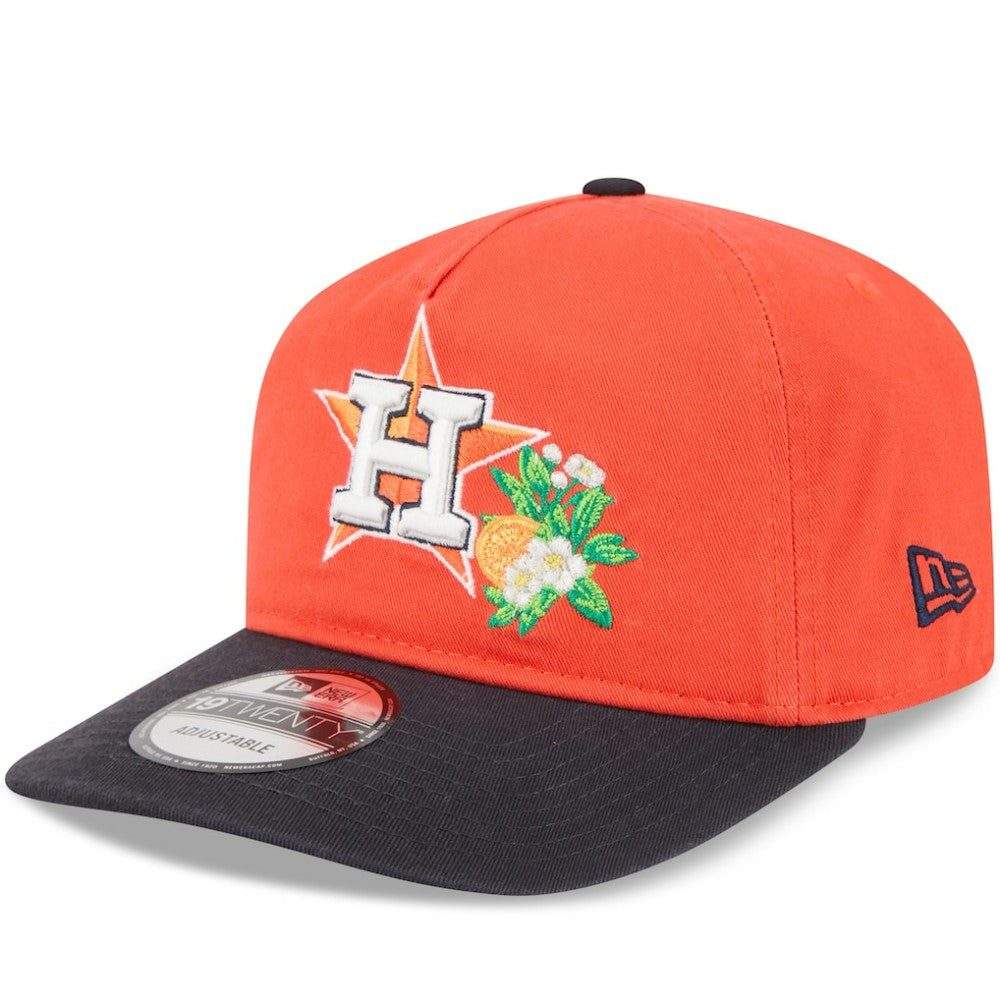 Houston Astros New Era 2026 Spring Training 19TWENTY Adjustable Hat - Orange/Navy Hats