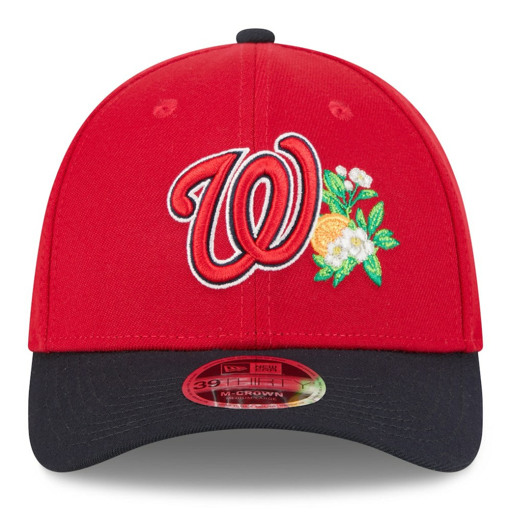 Washington Nationals New Era 2026 Spring Training M-Crown 39THIRTY Flex Hat - Red/Navy Hats