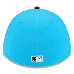 Miami Marlins New Era 2026 Spring Training M-Crown 39THIRTY Flex Hat - Blue/Black Hats