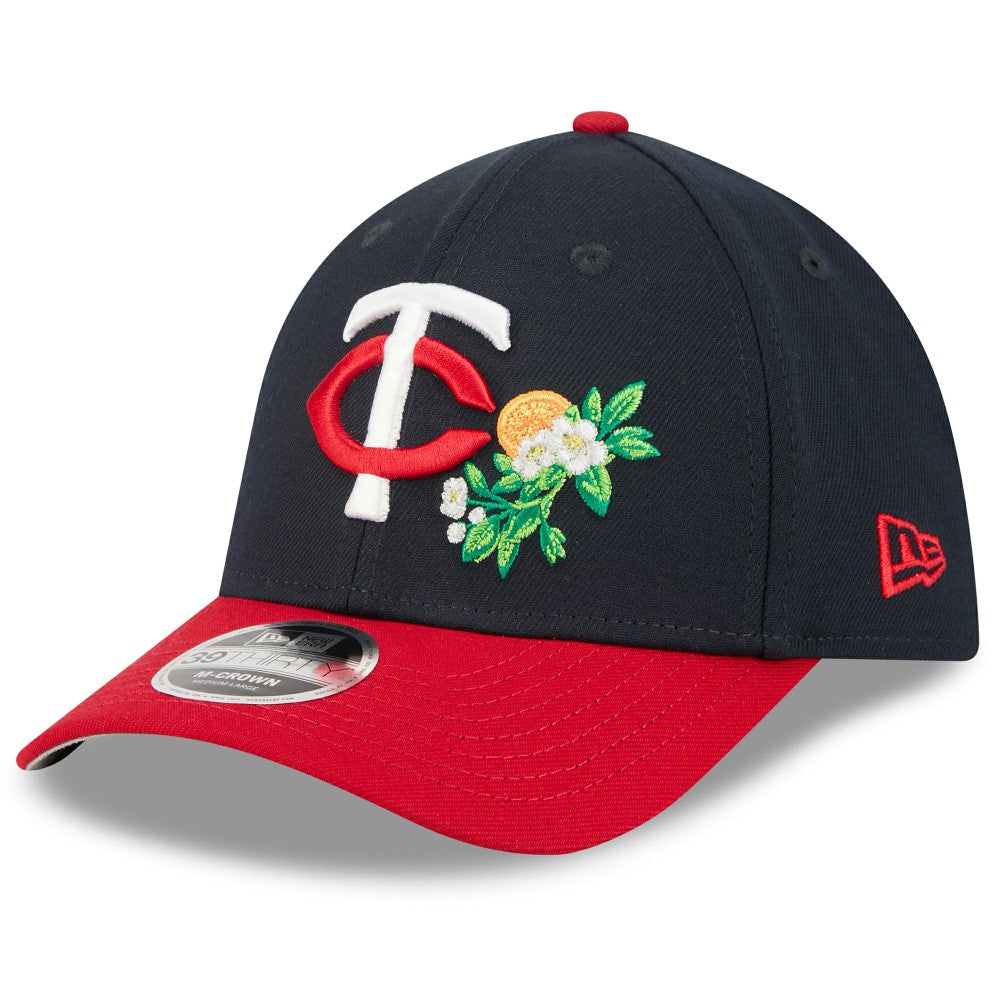 Minnesota Twins New Era 2026 Spring Training M-Crown 39THIRTY Flex Hat - Navy/Red Hats
