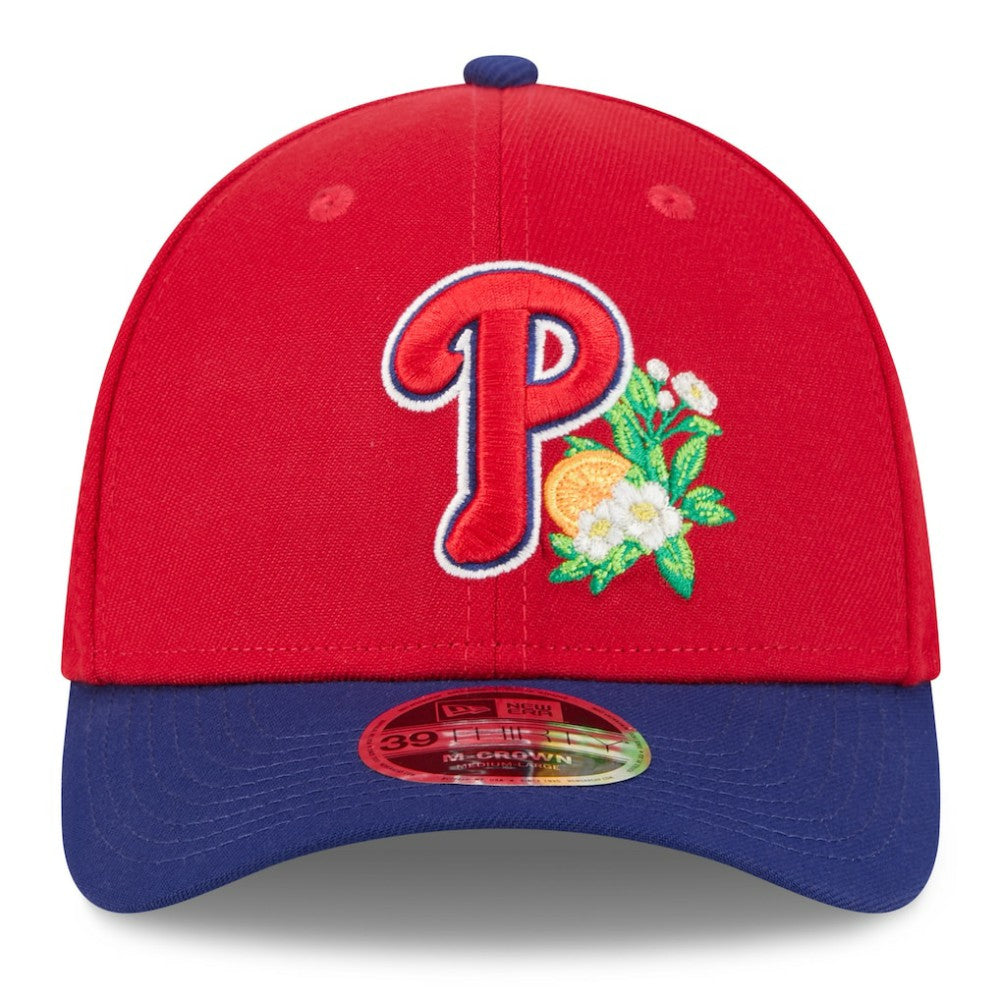 Philadelphia Phillies New Era 2026 Spring Training M-Crown 39THIRTY Flex Hat - Red/Royal Hats