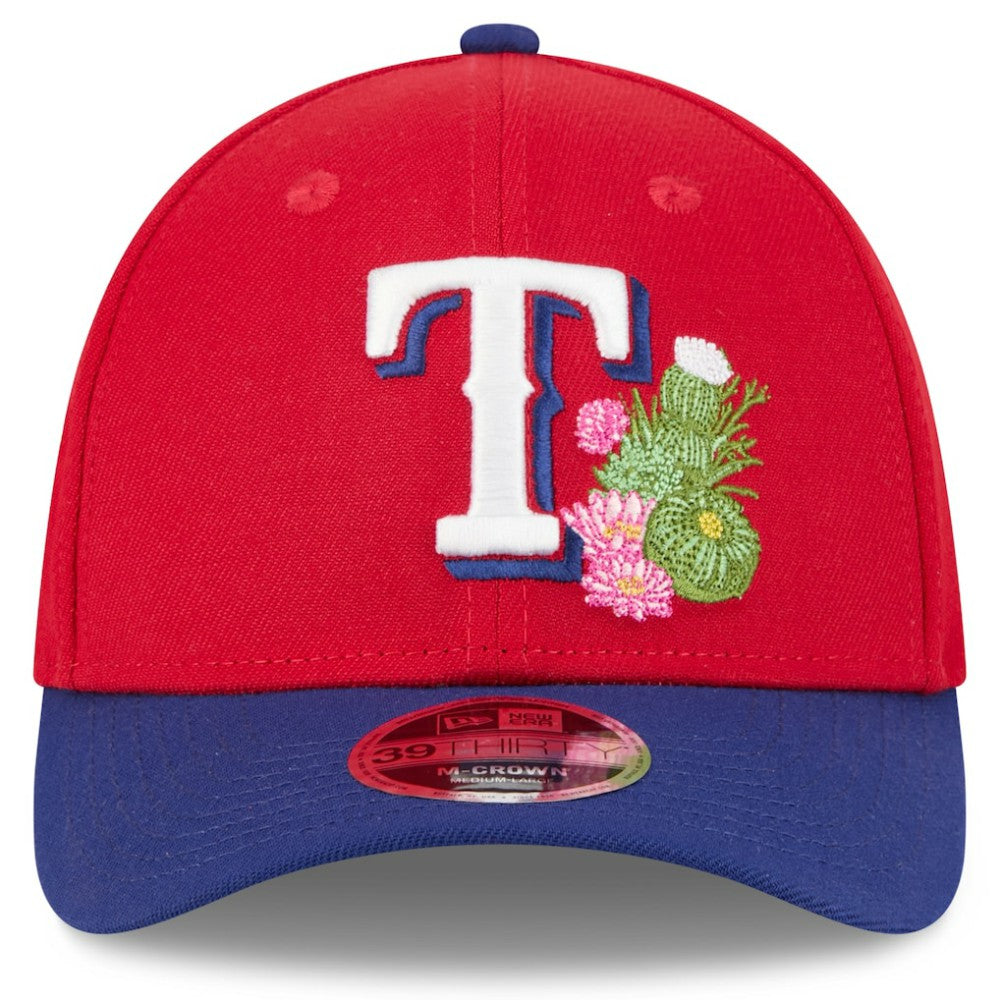 Texas Rangers New Era 2026 Spring Training M-Crown 39THIRTY Flex Hat - Red/Royal Hats