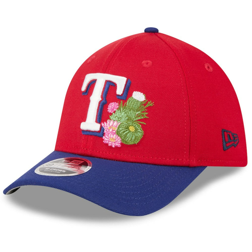 Texas Rangers New Era 2026 Spring Training M-Crown 39THIRTY Flex Hat - Red/Royal Hats