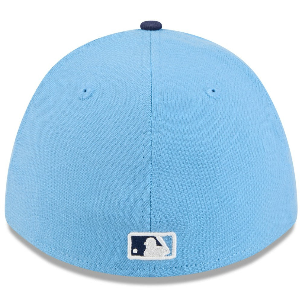 Tampa Bay Rays New Era 2026 Spring Training M-Crown 39THIRTY Flex Hat - Light Blue/Navy Hats