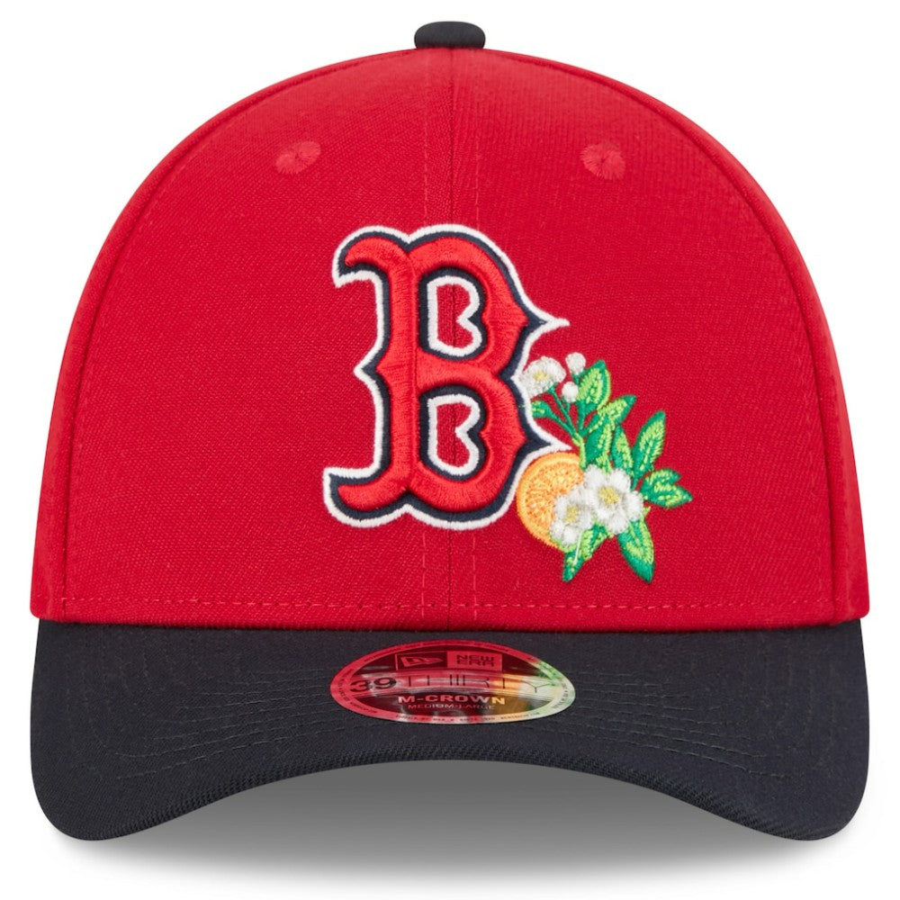 Boston Red Sox New Era 2026 Spring Training M-Crown 39THIRTY Flex Hat - Red/Navy Hats