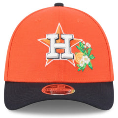 Houston Astros New Era 2026 Spring Training M-Crown 39THIRTY Flex Hat - Orange/Navy Hats