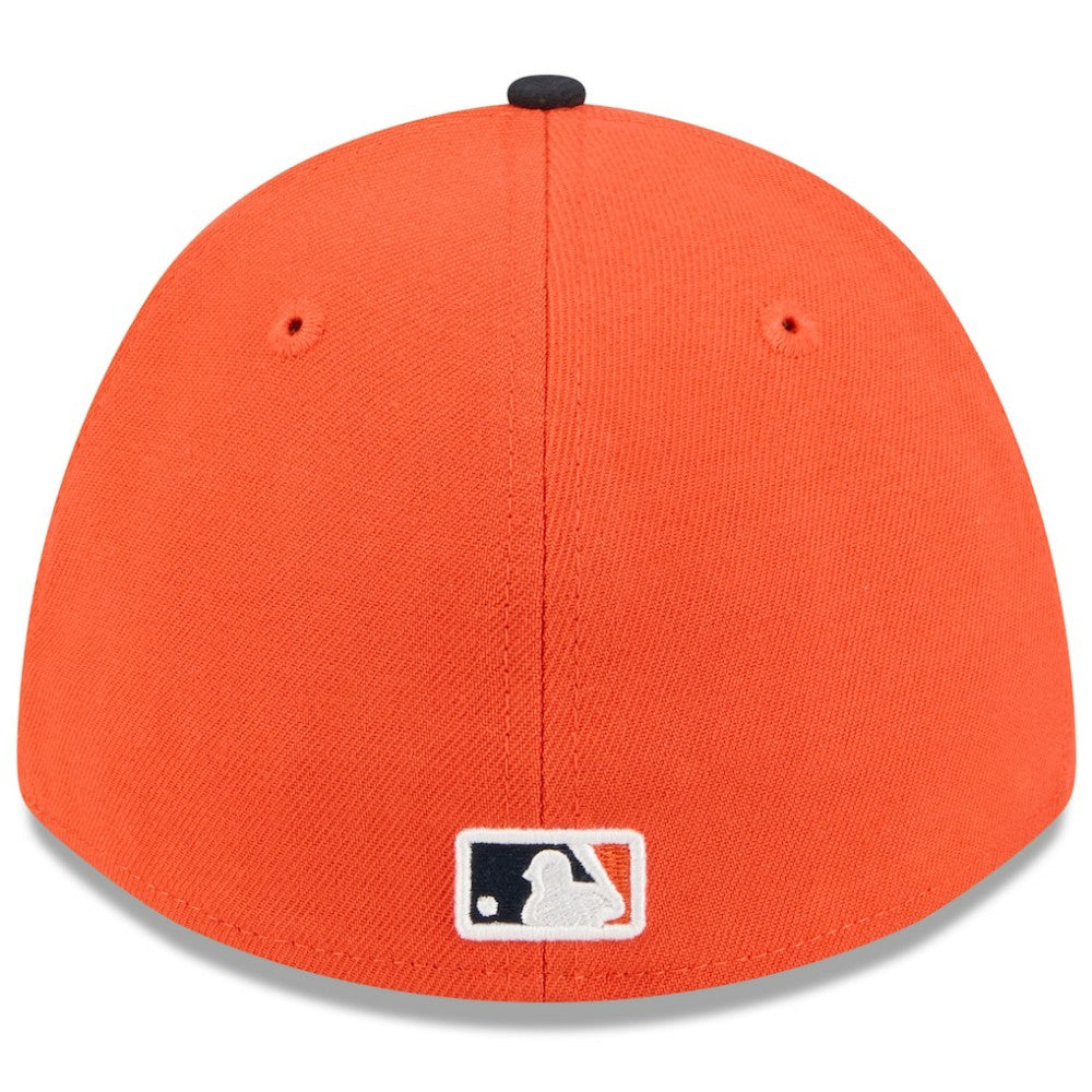 Houston Astros New Era 2026 Spring Training M-Crown 39THIRTY Flex Hat - Orange/Navy Hats