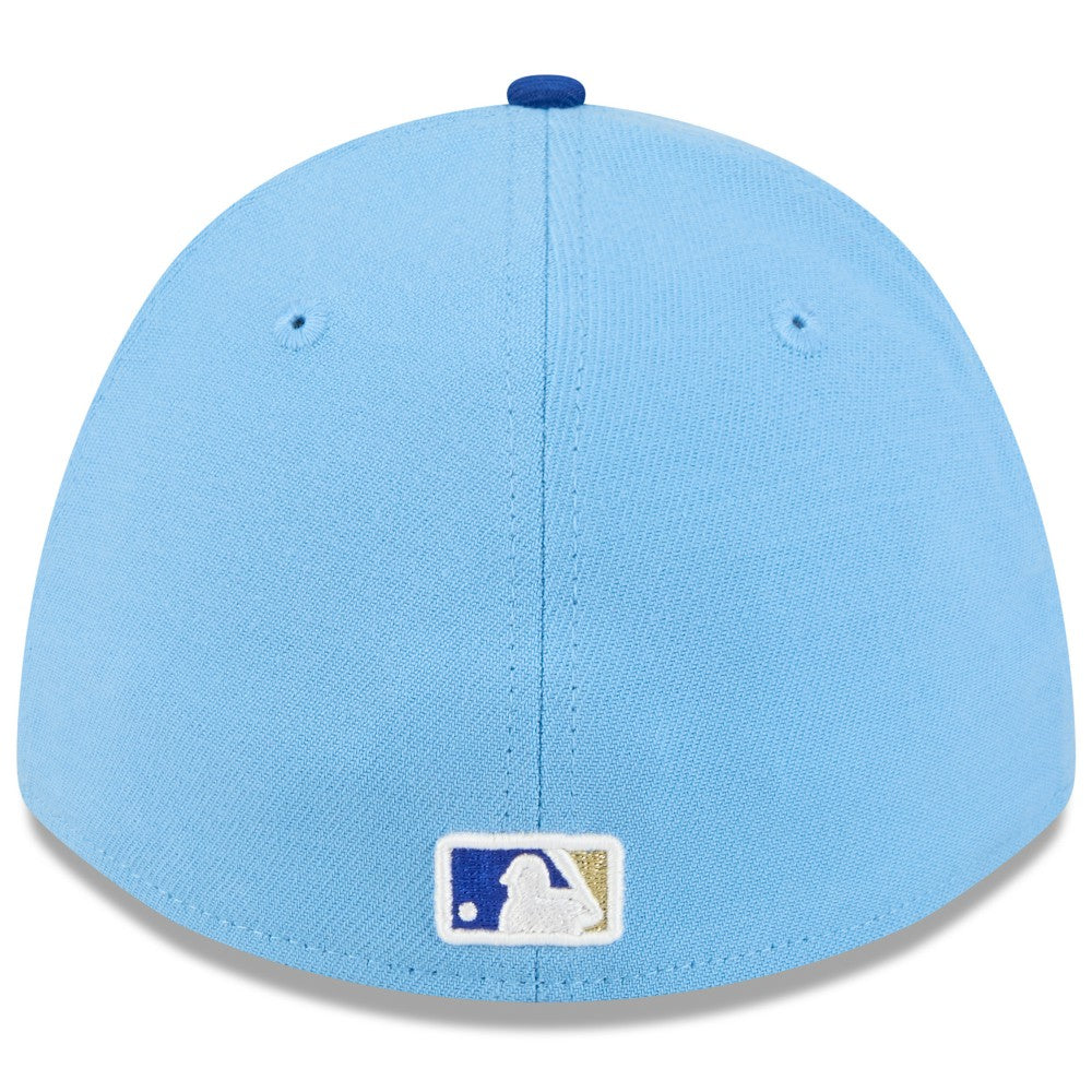 Kansas City Royals New Era 2026 Spring Training M-Crown 39THIRTY Flex Hat - Light Blue/Royal Hats