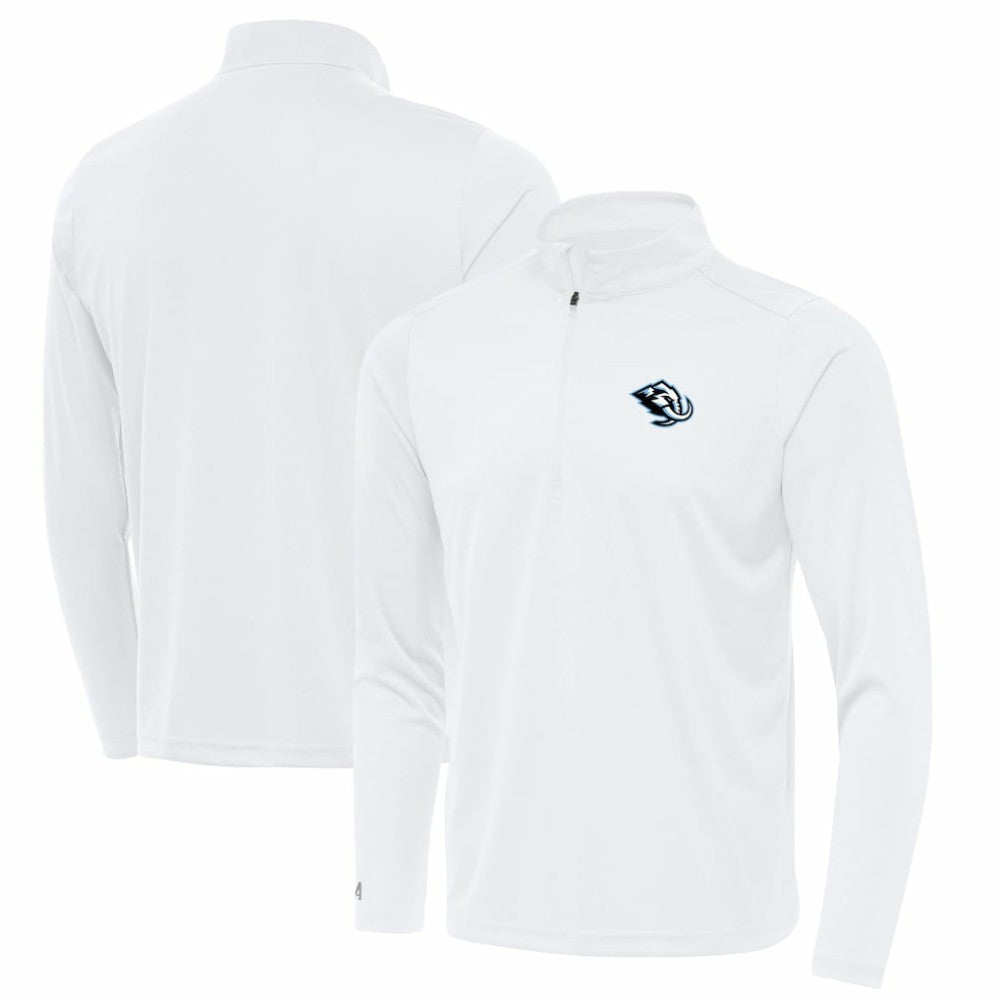 Utah Mammoth Antigua Tribute Quarter-Zip Pullover - White | US 203154835
