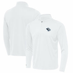 Utah Mammoth Antigua Tribute Quarter-Zip Pullover - White | US 203154835