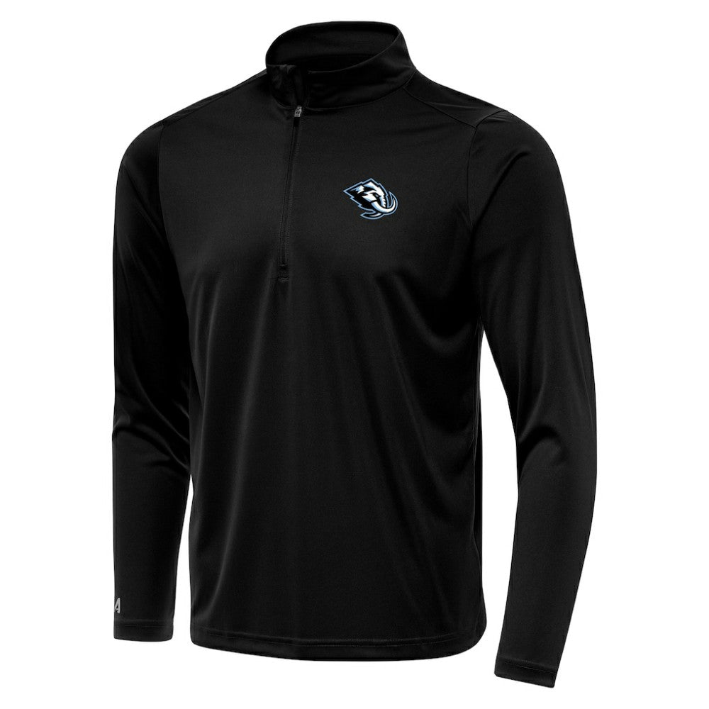 Utah Mammoth Antigua Tribute Quarter-Zip Pullover - Black | US 203154836