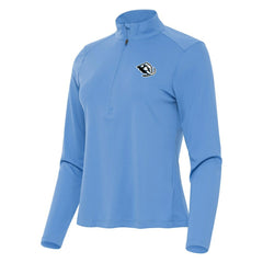 Utah Mammoth Antigua Women's Tribute Half-Zip Pullover - Powder Blue | US 203154837