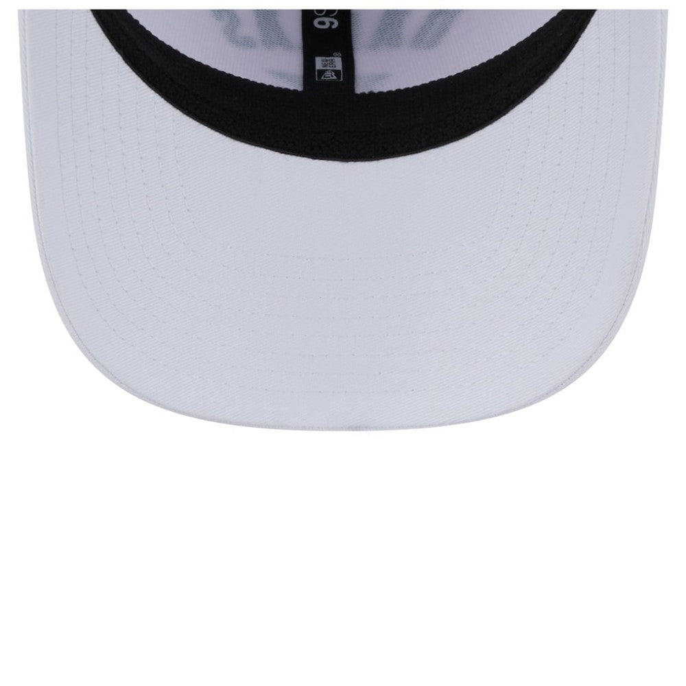 Dallas Stars New Era Team Lockup Basic 9SEVENTY Adjustable Hat - White | US 203155587