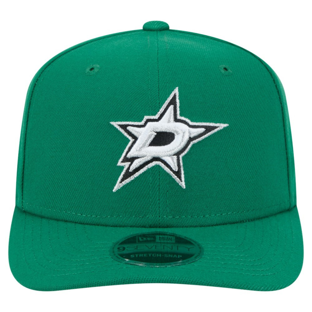 Dallas Stars New Era Logo Basic 9SEVENTY Adjustable Hat - Kelly Green | US 203155588