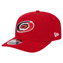 Carolina Hurricanes New Era Logo Basic 9SEVENTY Adjustable Hat - Red | US 203155589