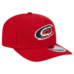 Carolina Hurricanes New Era Logo Basic 9SEVENTY Adjustable Hat - Red | US 203155589