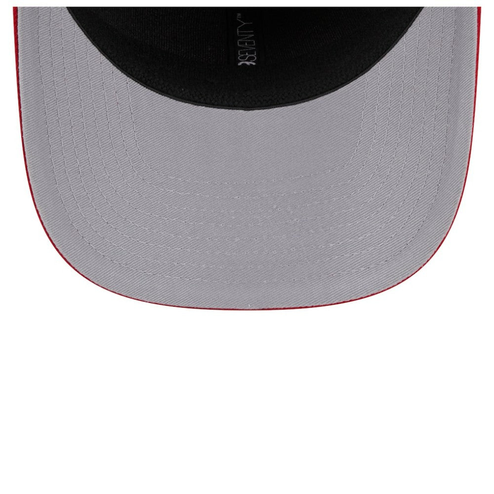 Carolina Hurricanes New Era Logo Basic 9SEVENTY Adjustable Hat - Red | US 203155589