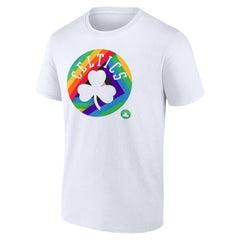 Boston Celtics Team Logo Pride T-Shirt White outlet