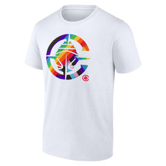 LA Clippers Team Logo Pride T-Shirt White