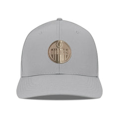 Edmonton Oilers Levelwear Rise Copper Insignia Flex Hat - Gray | US 203155810
