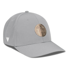 Edmonton Oilers Levelwear Rise Copper Insignia Flex Hat - Gray | US 203155810