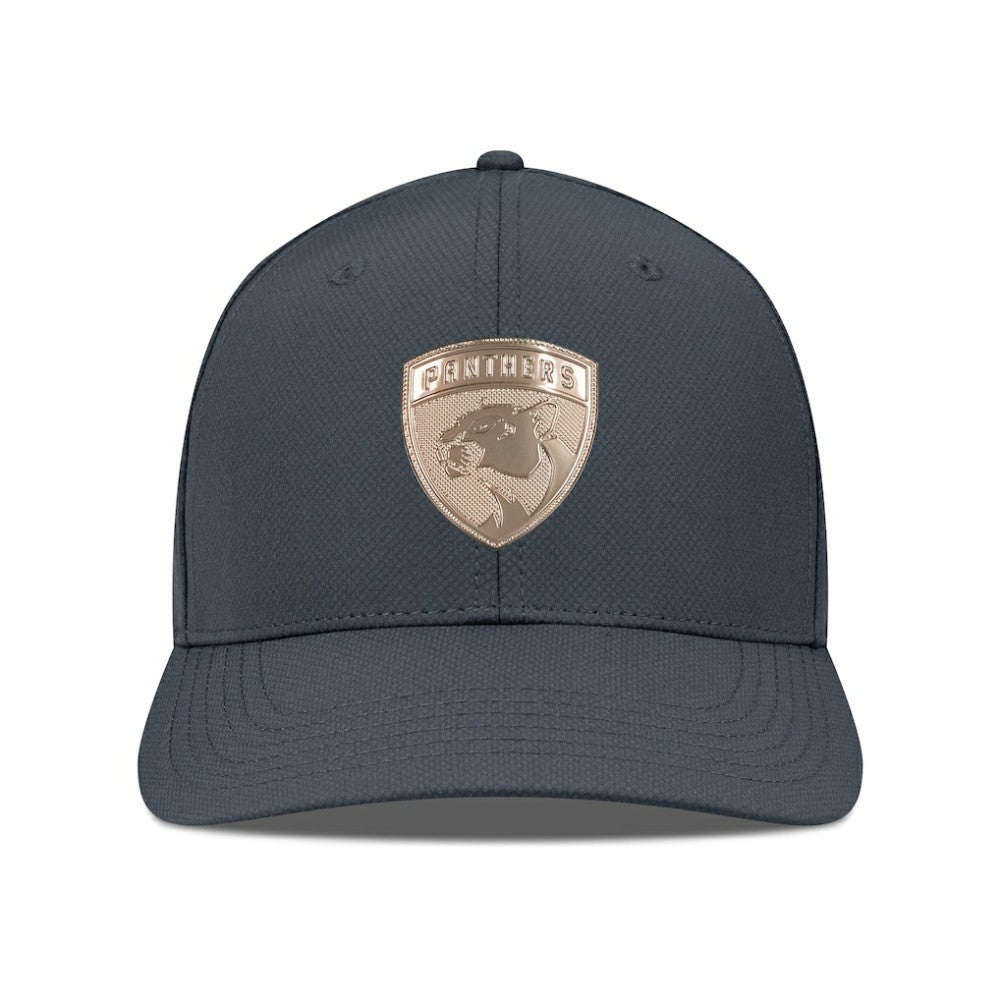 Florida Panthers Levelwear Rise Copper Insignia Flex Hat - Charcoal | US 203155811
