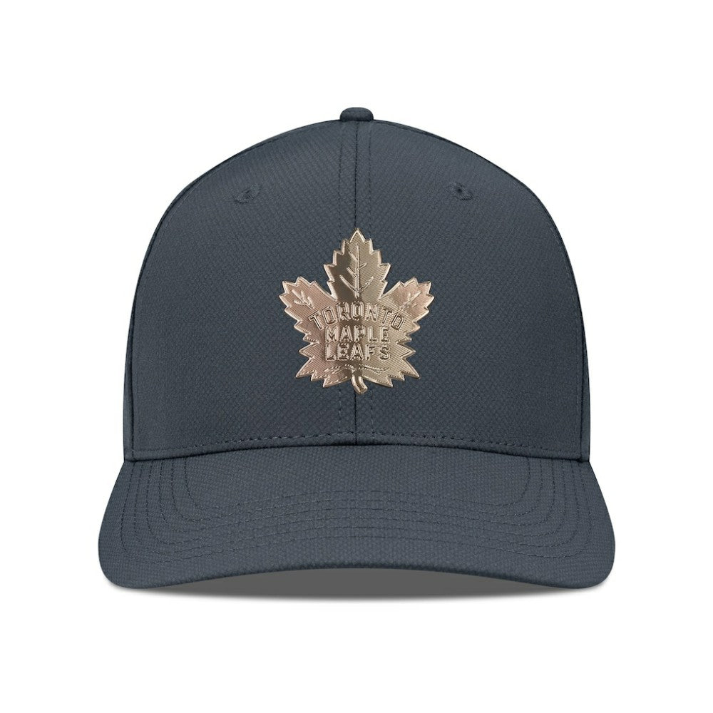 Toronto Maple Leafs Levelwear Rise Copper Insignia Flex Hat - Charcoal | US 203155820