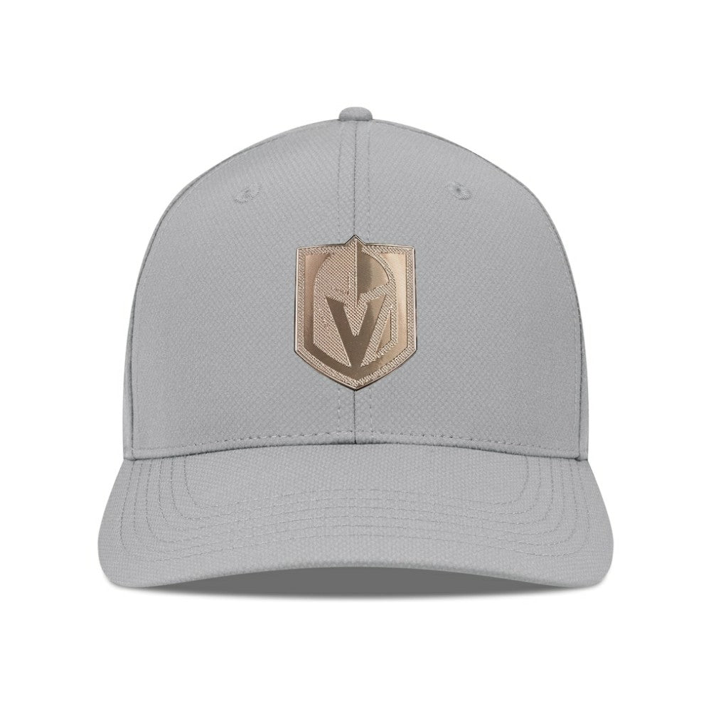 Vegas Golden Knights Levelwear Rise Copper Insignia Flex Hat - Gray | US 203155823