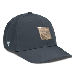 New York Rangers Levelwear Rise Copper Insignia Flex Hat - Charcoal | US 203155830