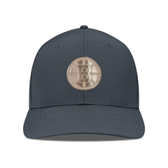 Boston Bruins Levelwear Rise Copper Insignia Flex Hat - Charcoal | US 203155836