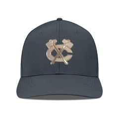 Chicago Blackhawks Levelwear Rise Copper Insignia Flex Hat - Charcoal | US 203155838