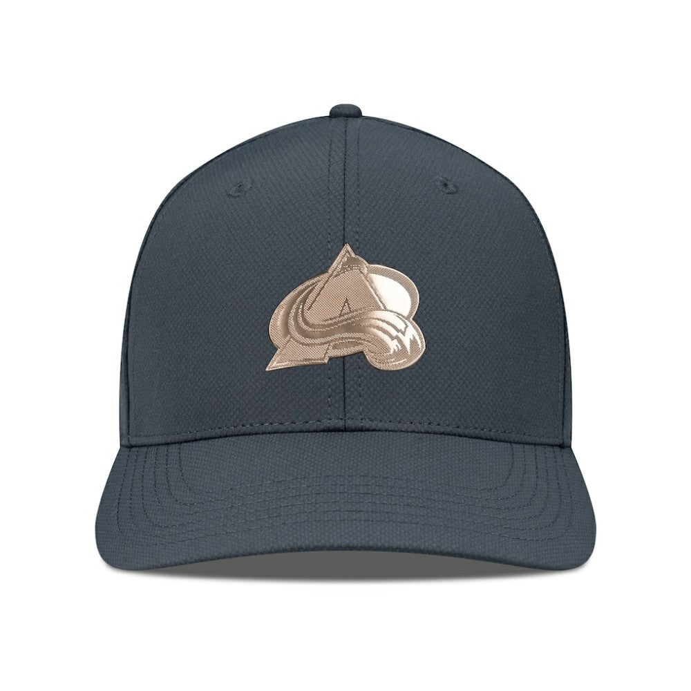 Colorado Avalanche Levelwear Rise Copper Insignia Flex Hat - Charcoal | US 203155841