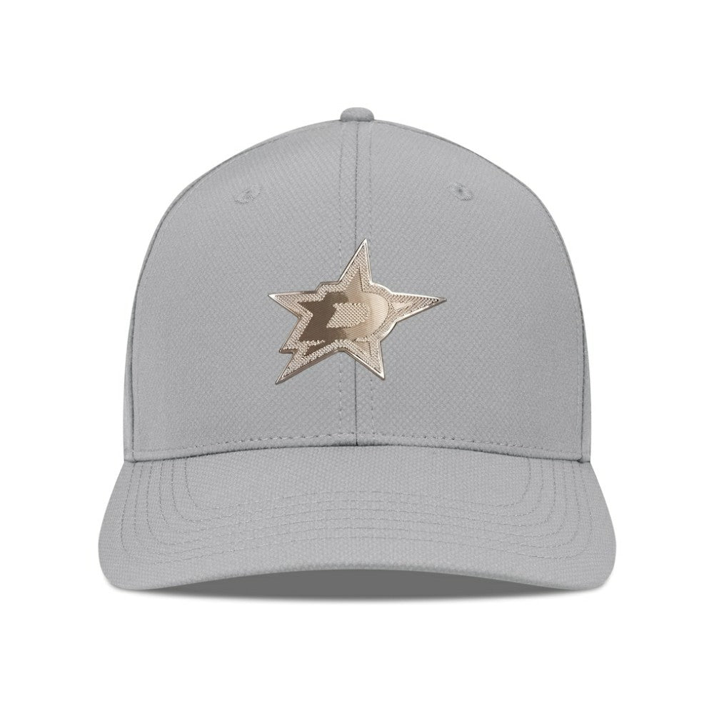 Dallas Stars Levelwear Rise Copper Insignia Flex Hat - Gray | US 203155844