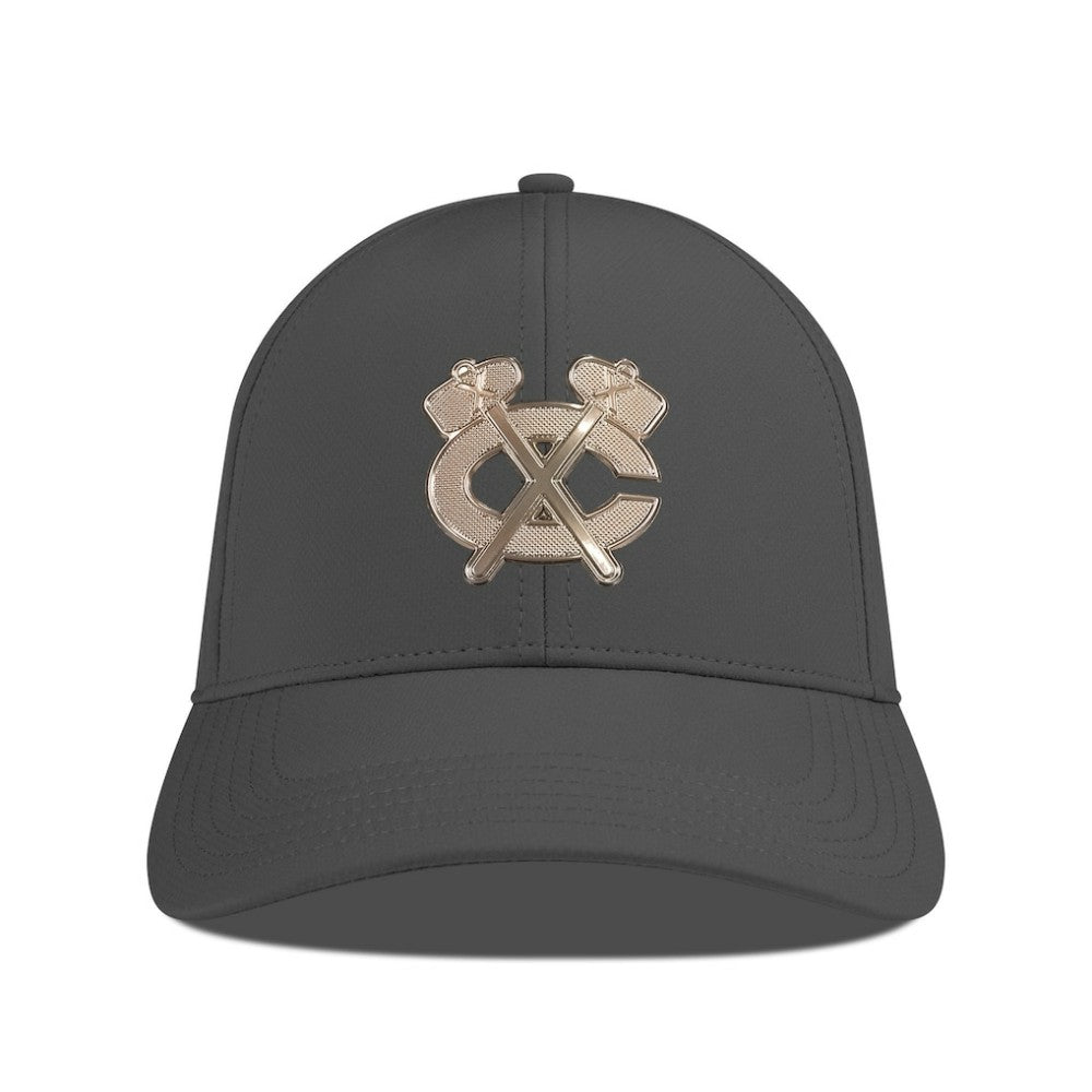 Chicago Blackhawks Levelwear Ascend Copper Insignia Vented Adjustable Hat - Charcoal | US 203155850