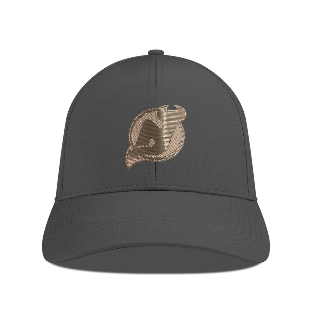 New Jersey Devils Levelwear Ascend Copper Insignia Vented Adjustable Hat - Charcoal | US 203155854