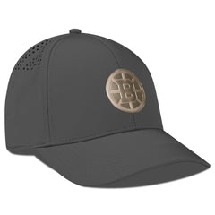 Boston Bruins Levelwear Ascend Copper Insignia Vented Adjustable Hat - Charcoal | US 203155856