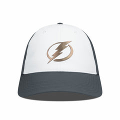 Tampa Bay Lightning Levelwear Endure Copper Insignia Adjustable Hat - White/Charcoal | US 203155879