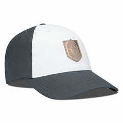 Vegas Golden Knights Levelwear Endure Copper Insignia Adjustable Hat - White/Charcoal | US 203155881