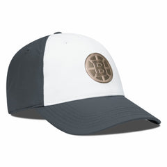 Boston Bruins Levelwear Endure Copper Insignia Adjustable Hat - White/Charcoal | US 203155887
