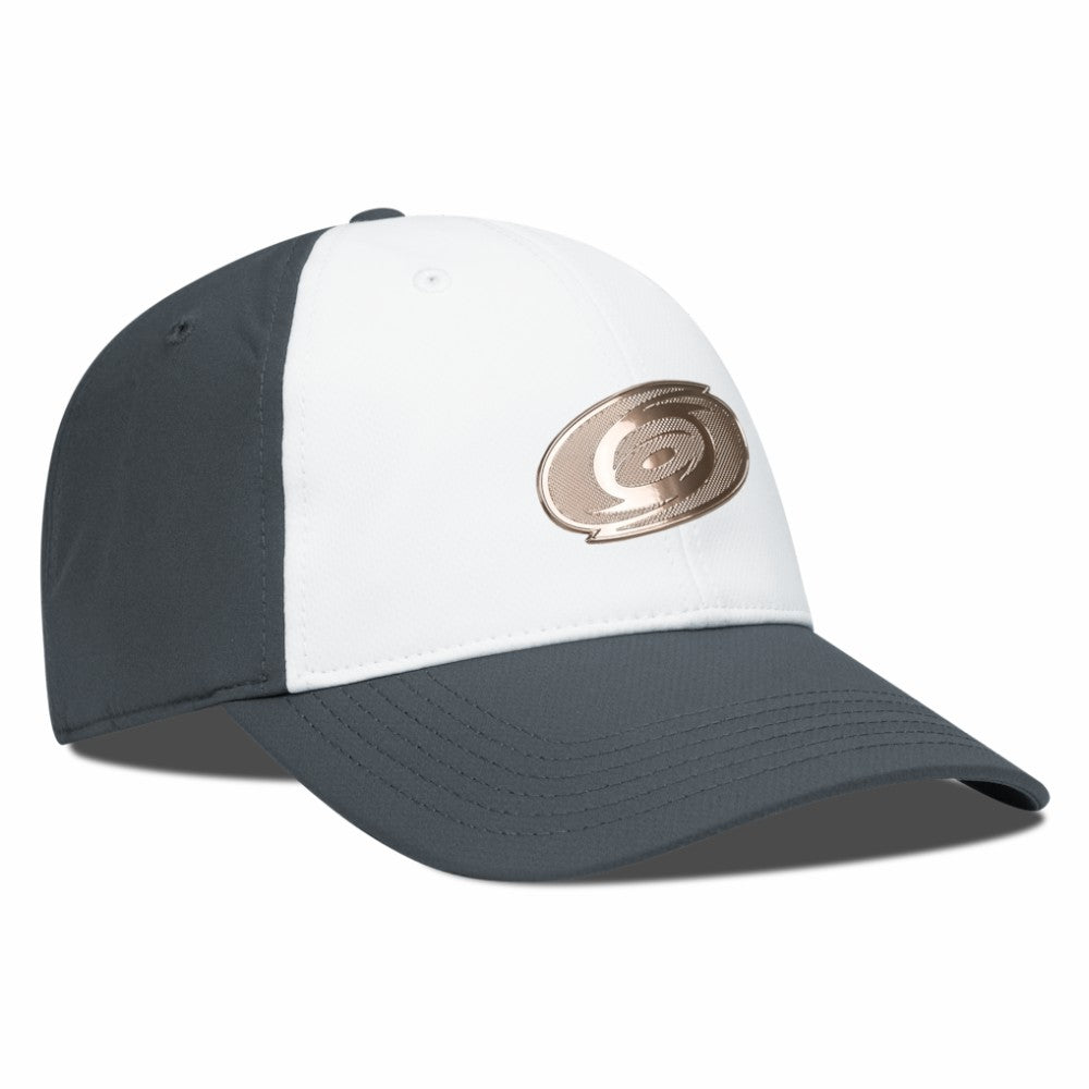 Carolina Hurricanes Levelwear Endure Copper Insignia Adjustable Hat - White/Charcoal | US 203155889