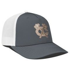 Chicago Blackhawks Levelwear Signal Copper Insignia Trucker Adjustable Hat - Charcoal/White | US 203155925