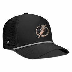Tampa Bay Lightning Levelwear Gordon Copper Insignia Vented Adjustable Hat - Black | US 203155947