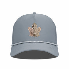 Toronto Maple Leafs Levelwear Gordon Copper Insignia Vented Adjustable Hat - Gray | US 203155949