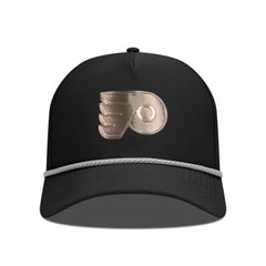Philadelphia Flyers Levelwear Gordon Copper Insignia Vented Adjustable Hat - Black | US 203155950