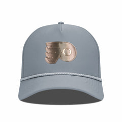 Philadelphia Flyers Levelwear Gordon Copper Insignia Vented Adjustable Hat - Gray | US 203155952