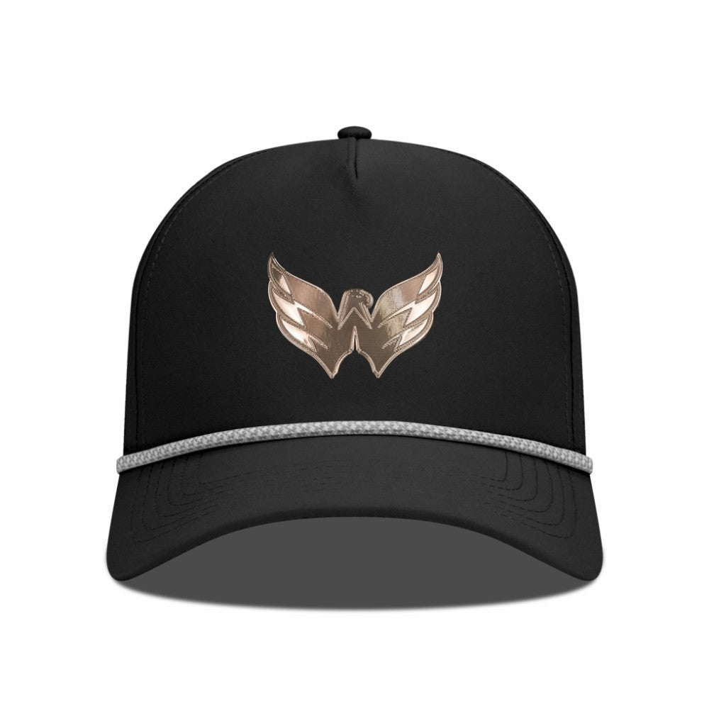 Washington Capitals Levelwear Gordon Copper Insignia Vented Adjustable Hat - Black | US 203155955